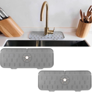 Tapis de séchage classique en silicone anti-éclaboussures, résistant à l'eau et écologique, idéal pour la cuisine et la maison - Offre Spéciale - Product Image 4