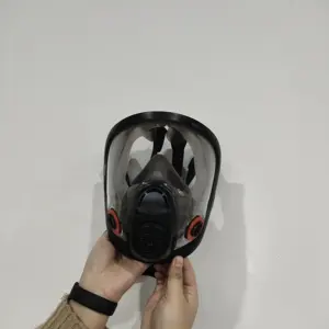 High Quality Silicone Full Face Gas Mask Respirator RD40 Mm Interface