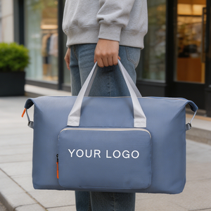 Borsa da Viaggio Pieghevole di Grande Capacità con Logo Personalizzato, Borsa Sportiva da Palestra per Weekend e Viaggi d'Affari - Product Image 1
