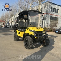 Voiturette de golf électrique chinoise compacte 2 places, la moins chère, véhicule électrique, buggy de golf