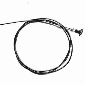Control Flexible Shaft Assembly Black T Handle Stainless Steel For Buses Trucks <b>Coaches</b> Repair Replacement - Product Image 1