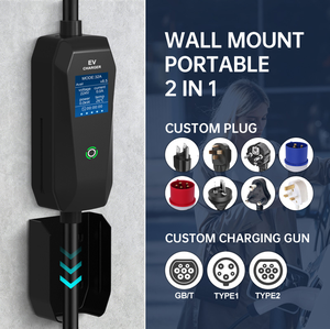   Chargeur portable pour véhicule électrique Tesla NACS 3,5 kW, certifié ETL et CSA, avec adaptateur J1772 inclus, double tension, pour <span class=keywords><strong>garage</strong></span> - Product Image 3