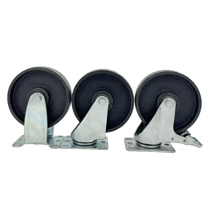 thumbnail image 2 of Square Threaded Insert Double Star Threaded Caster Inserts - 5/16-18 Thread For 1" Square Tube, 4 Pack Heat Treated Steel Steel Square Tubing 2 of 12