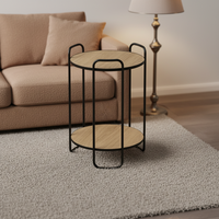 Table d'appoint minimaliste moderne, table basse en bois pour salon, chambre à coucher, bureau à domicile, de haute qualité, durable et pratique