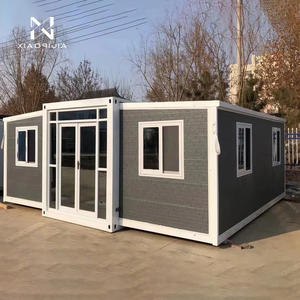 Maisons conteneurs extensibles à double aile de 20 et 40 pieds pour fabricants, maisons mobiles de 40 pieds, mini-maisons prêtes à l'emploi - Product Image 2