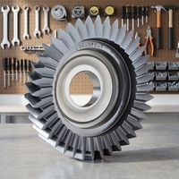 Engrenage conique forgé en acier spécial série T pour boîte de direction, réducteur à angle droit, engrenage à entraînement spiralé pour équipement d'élévateur et de palan