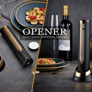 Abrebotellas Eléctrico de Vino y Aireador Automático Negro Recargable por USB - Product Image 6