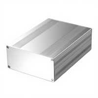 Caja Electrónica de Aleación de Aluminio Extruido y Soldado con Recubrimiento en Polvo, Carcasa para Decodificador de TV, Caja Personalizada para PC Industrial, Aleación 6063