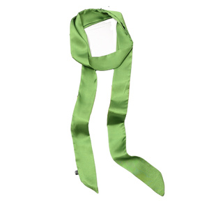 Écharpe en soie fine pour femme, motif <span class=keywords><strong>flamant</strong></span> rose noir et rose, pour cravate, bandeau, anse de sac, nœud ou attache de poignet - Product Image 3