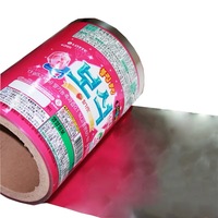 Film en rouleau laminé personnalisé en aluminium, PET de qualité alimentaire, LDPE, BOPP pour l'emballage de chips et de gelées, thermoscellable en PET