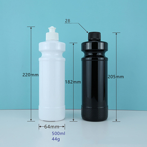 Rỗng xe đánh bóng sáp chia vẻ đẹp Nail tip Mực chai hotselling 500ml hình dạng độc đáo giải phóng mặt bằng nước đen chai nhựa - Product Image 4