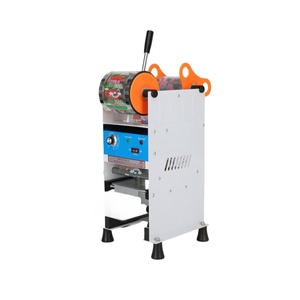 Electric Automatic Cup Sealing <b>Machine</b> for Yogurt Beverage and Milk <b>Tea</b> Cups Heat Sealing Easy Use Plastic Sealer - Product Image 5