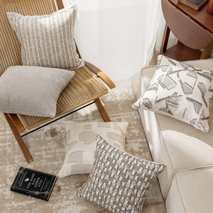 Housse de <span class=keywords><strong>coussin</strong></span> personnalisée Innermor Luxury Jacquard pour la décoration de la maison, style géométrique, pour canapé de salon - Product Image 2