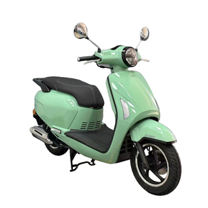 Vintage <span class=keywords><strong>retro</strong></span> clásico de alta velocidad 95 km/h adulto 125cc gasolina motocicleta scooter - Product Image 6