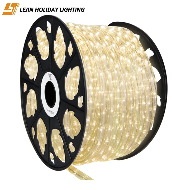 RGB waterproof IP65 led rope light for outdoor decoration
