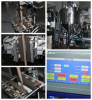 Machine d'emballage automatique de sachets de yaourt et de ketchup à haute viscosité, capacité 20g