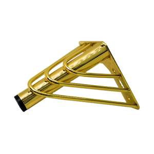 Pieds de canapé et pieds de meuble élégants en acier couleur or sur mesure pour usage hôtelier - Product Image 2