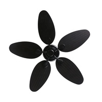Ventilateur de plafond électrique à LED Design en osier Télécommande 6 vitesses Moteur AC DC pour le salon résidentiel Décoration pour hôtels