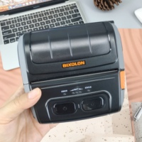 Printer Thermal Nirkabel BIXOLON SPP-R410 Asli Dual Band WiFi Bluetooth NFC 3200mAh Printer Ringan Portabel