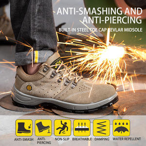 Nuevo Estilo de Zapatos de Seguridad Industriales Transpirables de Verano con Puntera de Acero Unisex, Zapatos de Seguridad Casuales para Fábrica para Hombre - Product Image 2