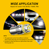 Liwiny W21W BA15S P21W LED Canbus P21/5W BAY15D Led T20 7443 1156 voiture LED feu de recul pour Peugeot 206 307 308 407 207