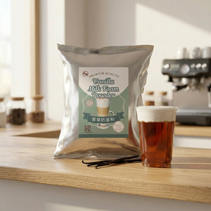 Premium Vanilla Cheese Milk Cover Cold Foam Top Powder 1kg Bag - Taiwan <b>Bubble</b> <b>Tea</b> <b>Ingredients</b> Supplier - Product Image 1