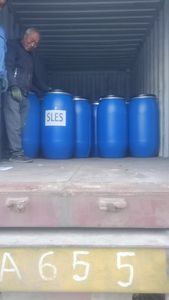 SY 70% SLES Lauril Éter Sulfato de Sodio (AES) Líquido Grado Detergente Materia Prima Cosmética Modelo SLS CAS 68585-34-2 Vida Útil de 2 Años - Product Image 3