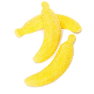 Deliciosas Gomitas <span class=keywords><strong>de</strong></span> Gelatina Suave con Forma <span class=keywords><strong>de</strong></span> Plátano, Recubiertas <span class=keywords><strong>de</strong></span> Azúcar, en Paquete a Granel - Product Image 3
