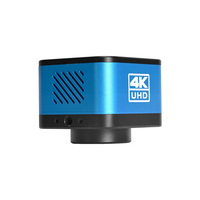 Microscope de poche 4K 60FPS réel avec caméra, capteur IMX585 1/1.2 pouces, USB-C et écran LCD pour usage industriel