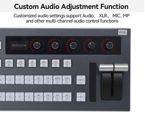 Conmutador <span class=keywords><strong>ATEM</strong></span> Stream 10 canales Radio Studio Equipment USB video mezclador interruptor Blackmagic <span class=keywords><strong>Atem</strong></span> <span class=keywords><strong>mini</strong></span> video Switcher - Product Image 4