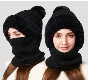 Vente en gros de <span class=keywords><strong>masque</strong></span> d'hiver pour l'extérieur, cache-tête/visage/oreille/cache-cou pour la neige par temps froid <span class=keywords><strong>Amazon</strong></span> Offre Spéciale - Product Image 2