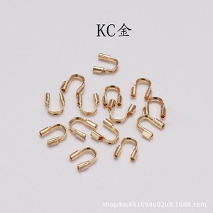 หัวเข็มขัดรูปตัวยูชุบทองแดงสำหรับทำสร้อยคอ DIY อุปกรณ์เสริมขายส่ง - Product Image 3
