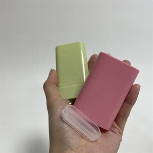 คอนซีลเลอร์เครื่องสำอางลิปบา<span class=keywords><strong>ล</strong></span>์ม blam หลอดแบนบรรจุภัณฑ์ลิปสติกคอนซีลเลอร์สีม่วงน้ำค้างแข็งแบบกำหนดเองใหม่ - Product Image 2