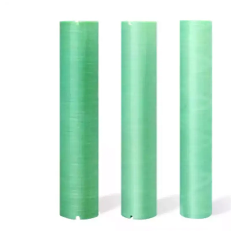 Polyester reçine Fiber takviyeli plastik FRP ürünleri kare boru yapısal FRP kare şekli boru kumaş