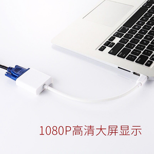 Convertidor Mini Dp a Vga con interfaz Thunderbolt para conexión de monitor y proyector, chips de alta calidad con núcleo de cobre - Product Image 3