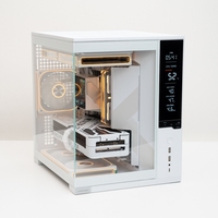 Nouvel ordinateur de bureau de jeu haute performance prenant en charge jusqu'à l'Intel Core I5 245KF RTX50 Series, boîtier en aluminium ATX
