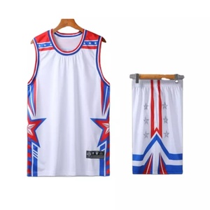 Personnaliser des uniformes de basket-ball brodés sur mesure pour les enfants et les hommes, uniformes bleu ciel - Product Image 1