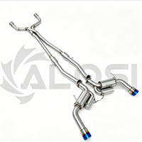 Système d'échappement pour Infiniti Q60 Q50 3.0T, système d'échappement arrière 3.7/3.5, haute performance, acier inoxydable poli