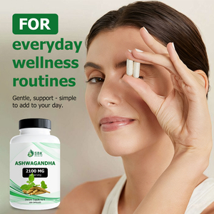 Capsules d'Ashwagandha 2100mg pour le sommeil, fournie par l'usine – Booste les niveaux d'énergie, soutient la gestion du stress et l'amélioration de l'humeur - Product Image 6