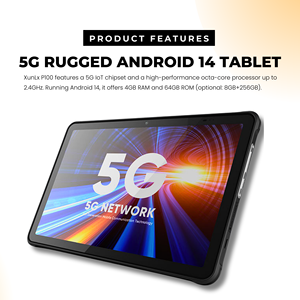 Gồ ghề 5 gam Android Máy tính bảng 8GB + 256GB tableta 2.4 GHz Octa-core mã vạch quét IP67 CM60 công nghiệp máy tính bảng - Product Image 3