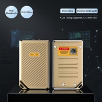 OTDR Mini NK1500 Económico, 1310/1550 Doble Onda, 22dB, Herramienta Portátil VFL OPM, 9 en 1 Multifuncional, Aplicación Móvil Wi-Fi para Fibra