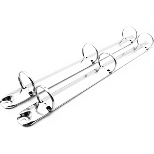 Office 285mm <b>O</b> Ring 1/2 Inch Mini Ring Notebook Mechanism Metal Silver Clamp A4 A5 B5 Loose Leaf Binder Rings With Boosters - Product Image 1