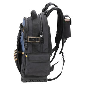 Sac à <span class=keywords><strong>dos</strong></span> porte-outils Work Gear PB1133 à 38 poches avec base moulée, équipé d'une sangle de poitrine et d'un rembourrage dorsal - Product Image 6