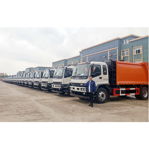 ISUZU 4x2 Compress Garbage Truck 25cbm Rear Loading Disposal Refuse Waste Compactor Truck - Product Image 2