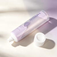 Tube souple double compartiment 100g à marque privée, emballage tube dans tube pour crème éclaircissante et fond de teint BB