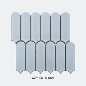 Azulejos Decorativos de Porcelana, Modernos, Gris Claro, Artísticos, Personalizados, Duraderos, para Pared, en Oferta - Product Image 2