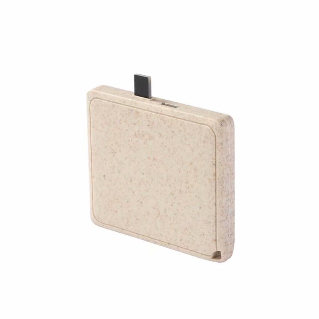 Environment Friendly Degradable Emergency Rechargeable Disposable Phone Charger Power Bank 1000mah