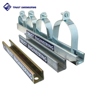 Klem Bantalan Baja Tahan Karat SS304 untuk Penyangga Pipa pada Unistrut 1/2'' 3/4'' 3/8'' Inch Strut <span class=keywords><strong>Clamp</strong></span> - Product Image 6