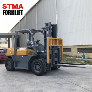 STMA-carretilla elevadora <span class=keywords><strong>clark</strong></span>, 7 toneladas, con motor japonés Isuzu 6BG1 - Product Image 3