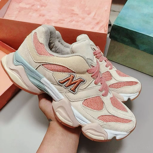 Chaussures de sport rétro de luxe 2026 en cuir véritable respirant, légères, antidérapantes, à lacets, imperméables et confortables - Product Image 1